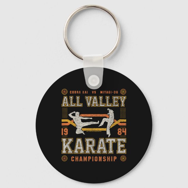 Chaveiro Karate Kid - Campeonato do Vale Todo (Frente)