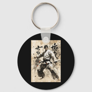 Chaveiro Karate Kyokushin Caligrafia Japonesa Artes Marciai