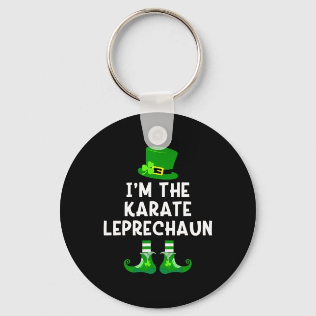 Chaveiro Karate Leprechaun Funny Tee (Frente)