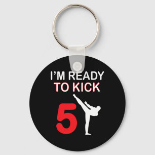 Chaveiro Karate Lovers Gift Boys Birthday Kids Kick 5