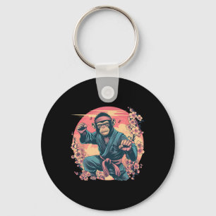 Chaveiro Karate Macaco Sakura Jiu-jitsu Mma Artes Marciais