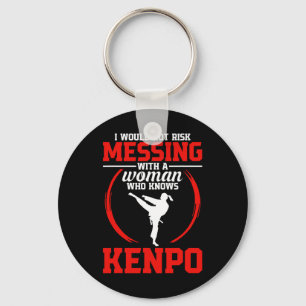 Chaveiro Karate Martial Arts Não Arrisca O Combatente Escol