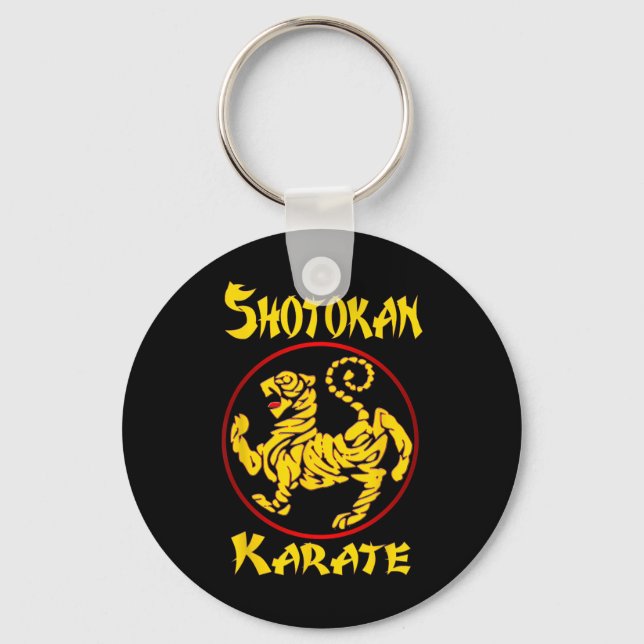 Chaveiro Karate Shotokan Tiger Artes Marciais (Frente)