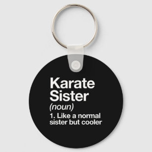 Chaveiro Karate Sister Definition Engraçado Esporte Artes M