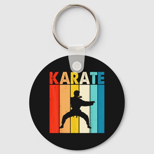 Chaveiro Karate Vintage (Frente)