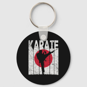Chaveiro Karate Vintage Arts Marciais Retro Karate Japonês