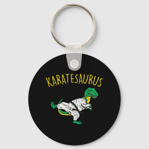 Chaveiro Karatesaurus Trex Karate Funny Dinosaur Martial Ar