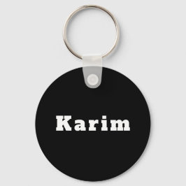 Chaveiro Karim schwarz weiß