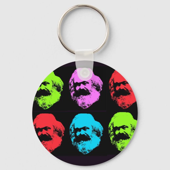 Chaveiro Karl Marx Collage (Frente)