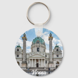 Chaveiro Karlskirche em Viena, Áustria