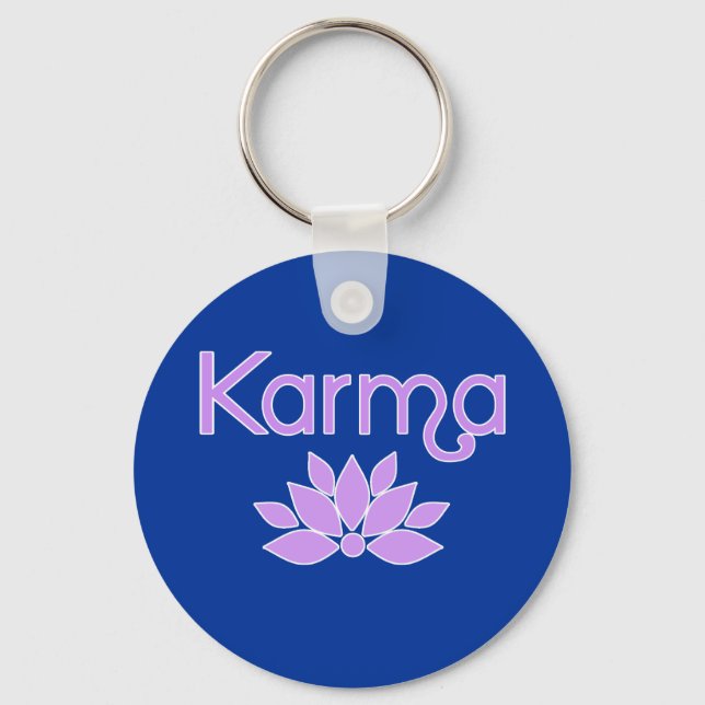 Chaveiro Karma com camisa Flor Lotus (Frente)