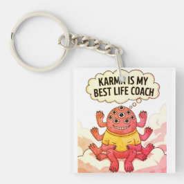 Chaveiro Karma é minha melhor treinadora de vida