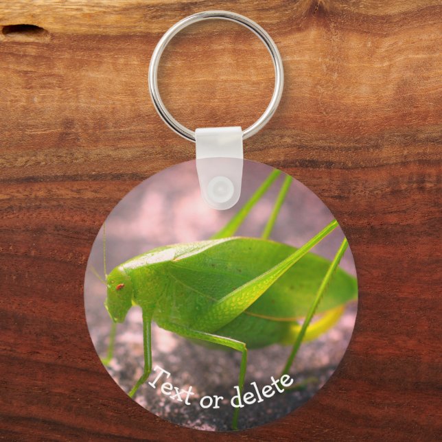 Chaveiro Katydid Grafopper Nature Personalizada (Frente)