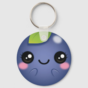 Chaveiro Kawaii Blueberry