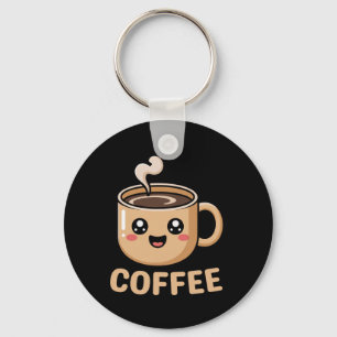Chaveiro Kawaii Caffee Creamer Cup Cute Halloween Costume R