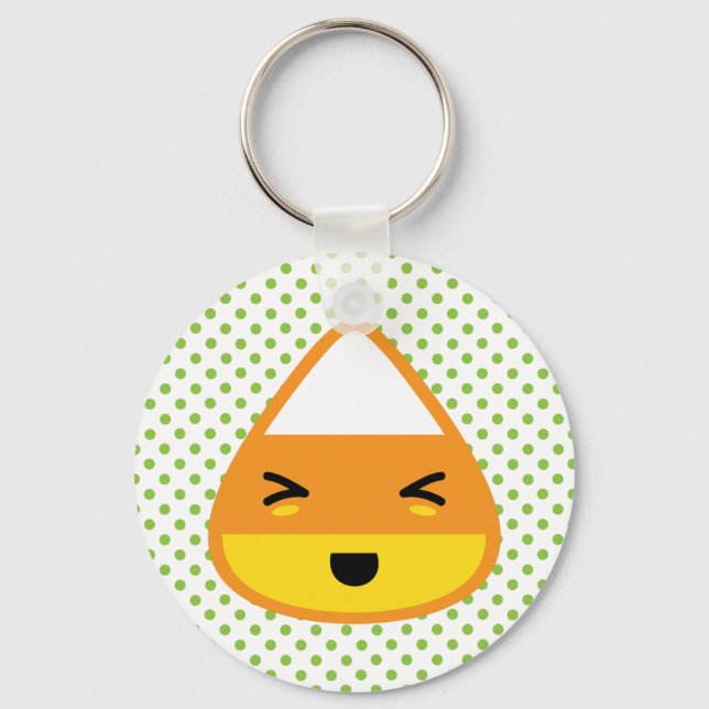 Chaveiro Kawaii Candy Corn (Frente)