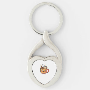 Chaveiro kawaii chá de outono Camiseta Clássica