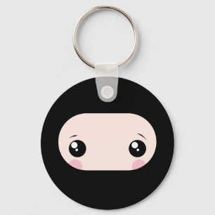 Chaveiro Kawaii de cora Ninja