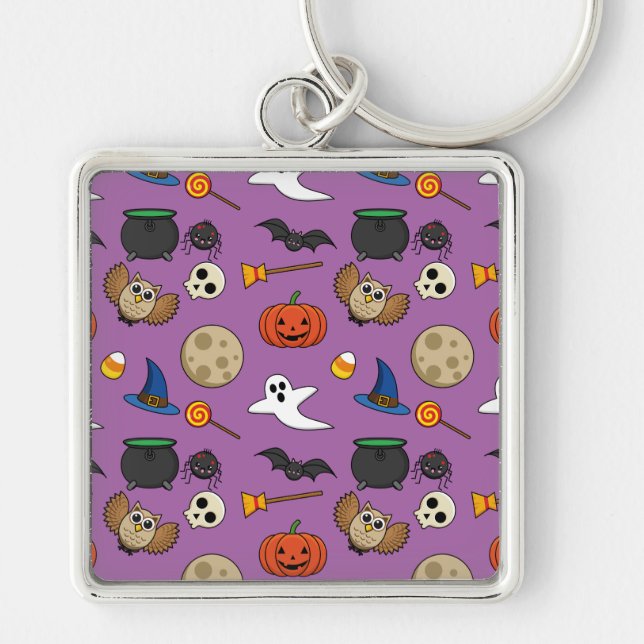 Chaveiro Kawaii Halloween Pack (Frente)