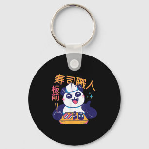 Chaveiro Kawaii Japonês Sushi Cita Boa Comida Chef Bear Ha