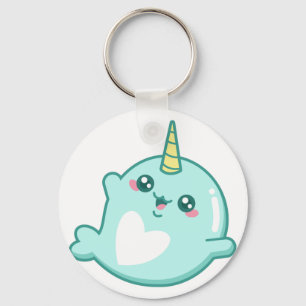 Chaveiro Kawaii Narwhal