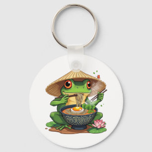 Chaveiro Kawaii - Noodles de Sapo estético japonês