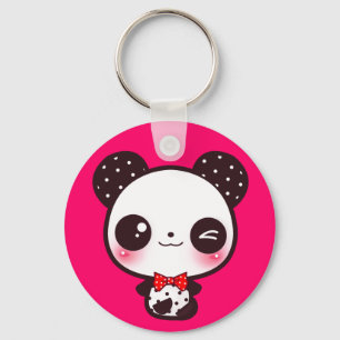 Chaveiro Kawaii panda