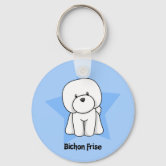 Chaveiro Bichon Frise | Zazzle Brasil