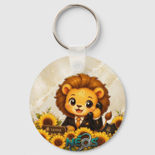 Chaveiro Kawaii Zodíaco Neos Leão