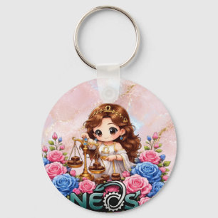 Chaveiro Kawaii Zodíaco Neos Libra