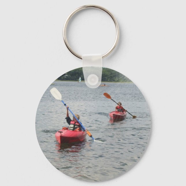 Chaveiro Kayaking Kids Keychain (Frente)
