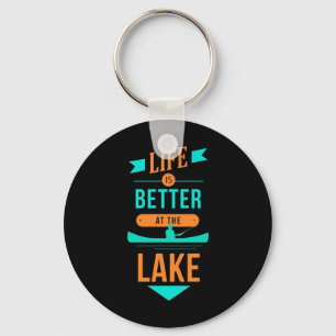 Chaveiro Kayaking Life É Melhor No Lago