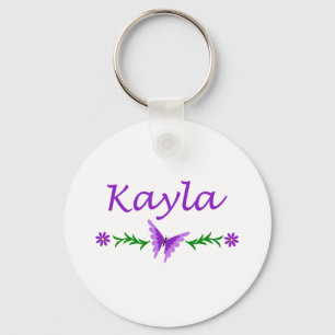 Chaveiro Kayla (borboleta roxa)