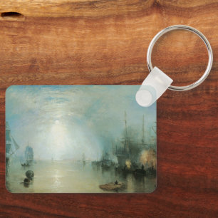 Chaveiro Keelmen Heaving Coals, Luar por Joseph Turner