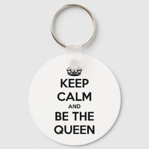 Chaveiro Keep Calm and be the Queen
