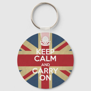 Chaveiro Keep Calm And Carry On