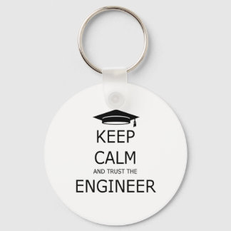 Chaveiro Keep calm and trust the engineer