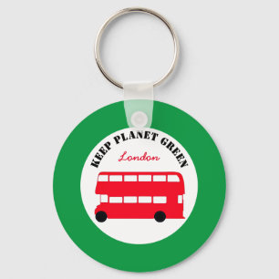 Chaveiro Keep Planet Green/London Transport (Reino Unido)