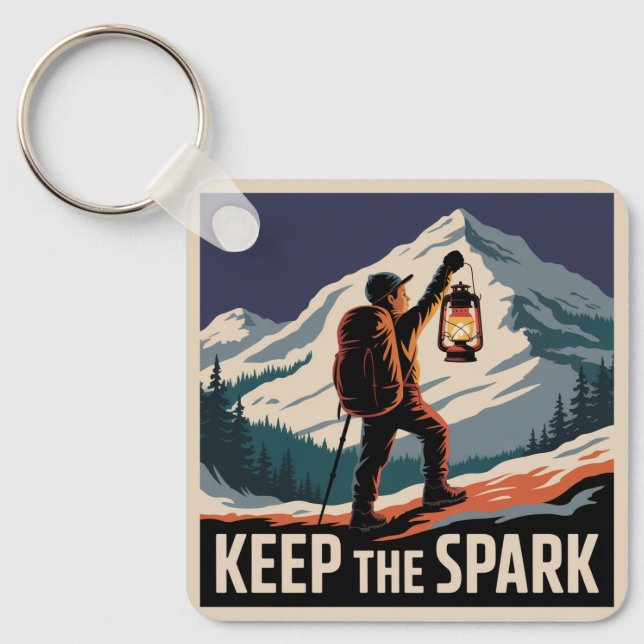Chaveiro Keep The Spark (Frente)