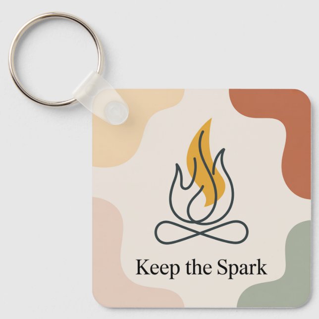 Chaveiro Keep The Spark (Frente)