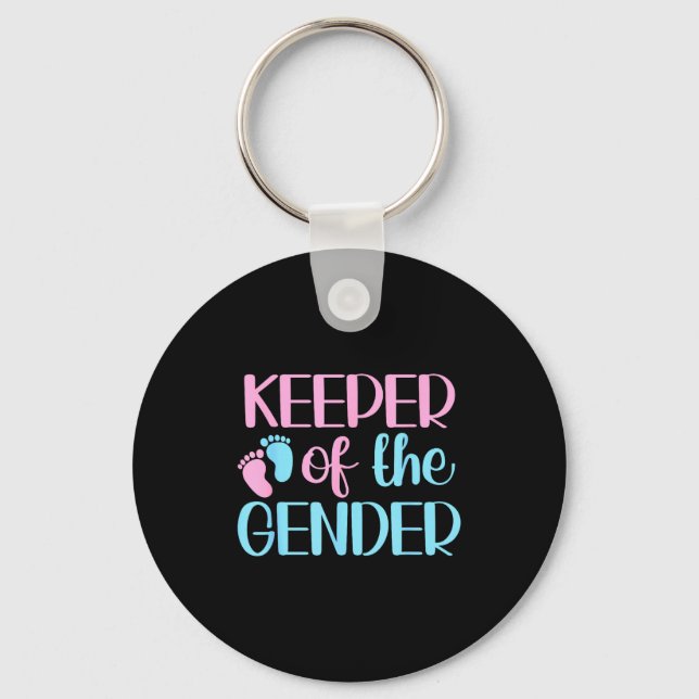 Chaveiro Keeper Of The Gender Pregnancy Announcement Gender (Frente)