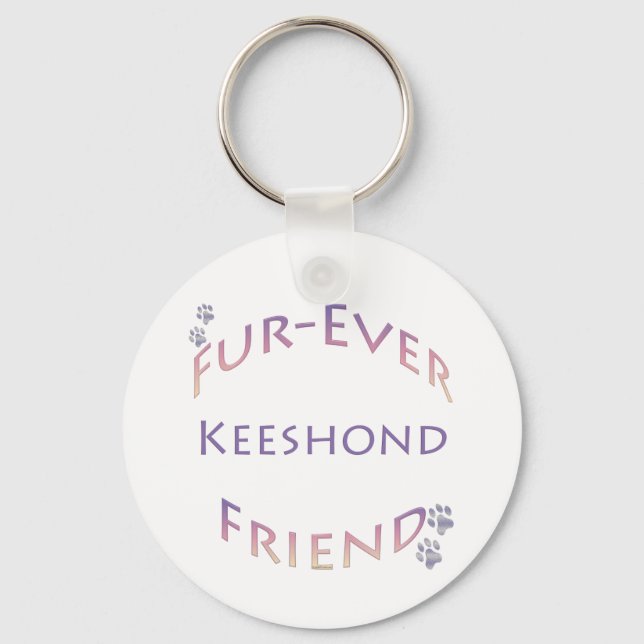 Chaveiro Keeshond Fuore (Frente)