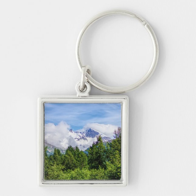 Chaveiro Kenai Fjords Montanhas Snowy (Frente)