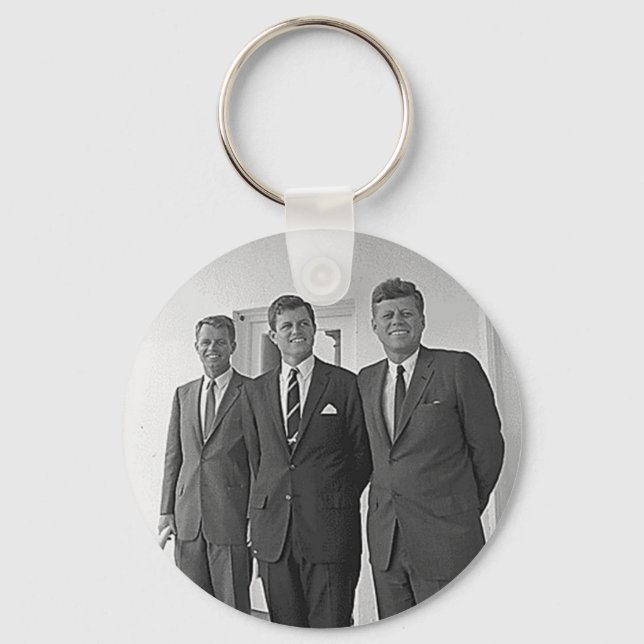 Chaveiro Kennedy Brothers, John, Ted, Robert (Frente)