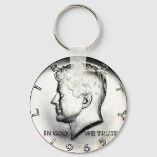 Chaveiro Kennedy Half Dollar Key Chain.