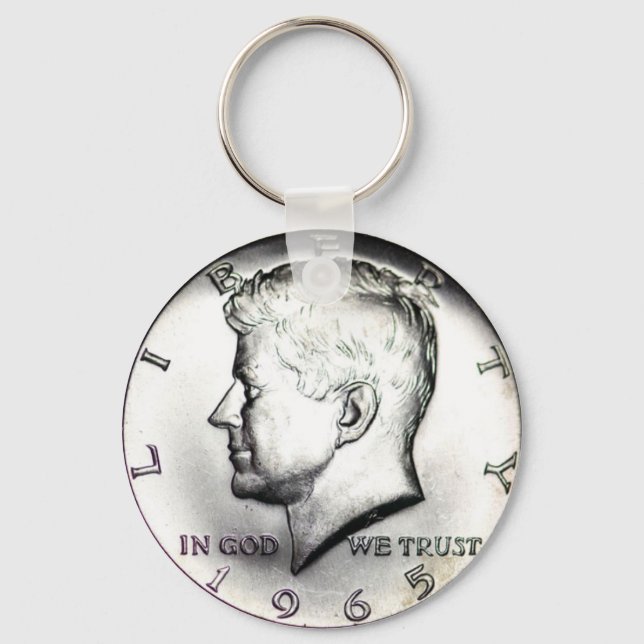 Chaveiro Kennedy Half Dollar Key Chain. (Frente)