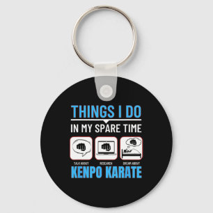 Chaveiro Kenpo Karate Coisas Que Eu Faço No Meu Tempo Espar