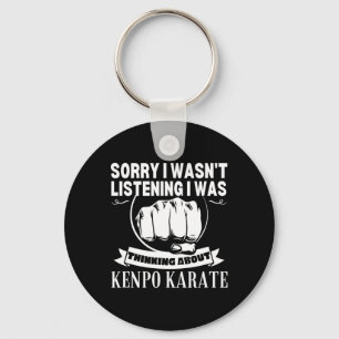 Chaveiro Kenpo Karate, desculpe por não estar ouvindo o eng