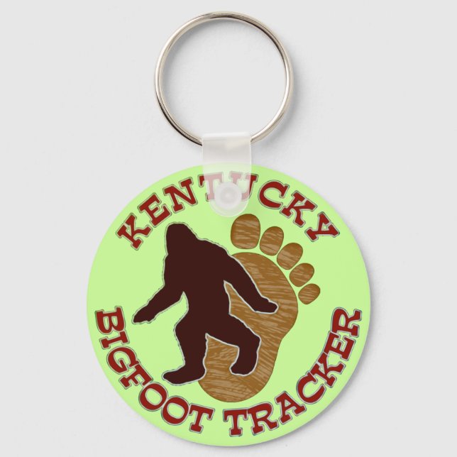 Chaveiro Kentucky Bigfoot Tracker (Frente)