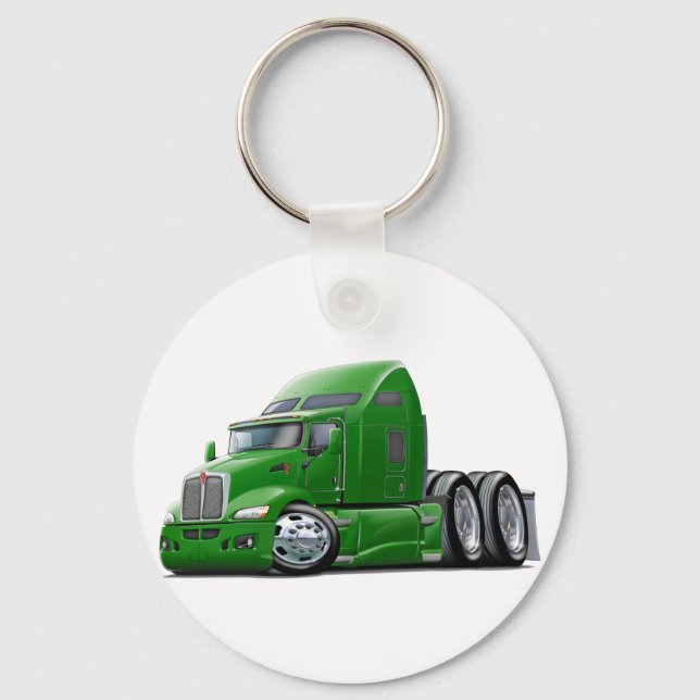 Chaveiro Kenworth 660 Green Truck (Frente)